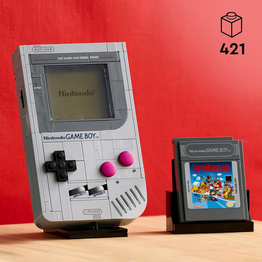LEGO Super Mario Game Boy - Kit De Maquetas Para Adultos Con 2 Cartuchos De Videojuegos Inc. Zelda: Link'S Awakening Y Super Mario Land - Regalo Retro De Nintendo Para Gamers 72046