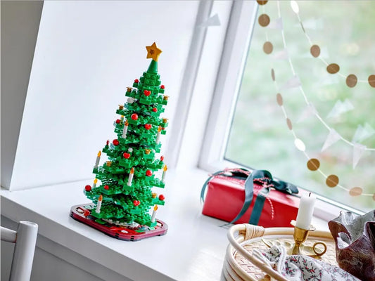 LEGO Árbol De Navidad Juguete De Construcción, Decoración Navideña Para Salón O Dormitorio, Juego Imaginativo, Manualidades En Familia, Regalo Para Niñas Y Niños De 12 Años O Más 40573