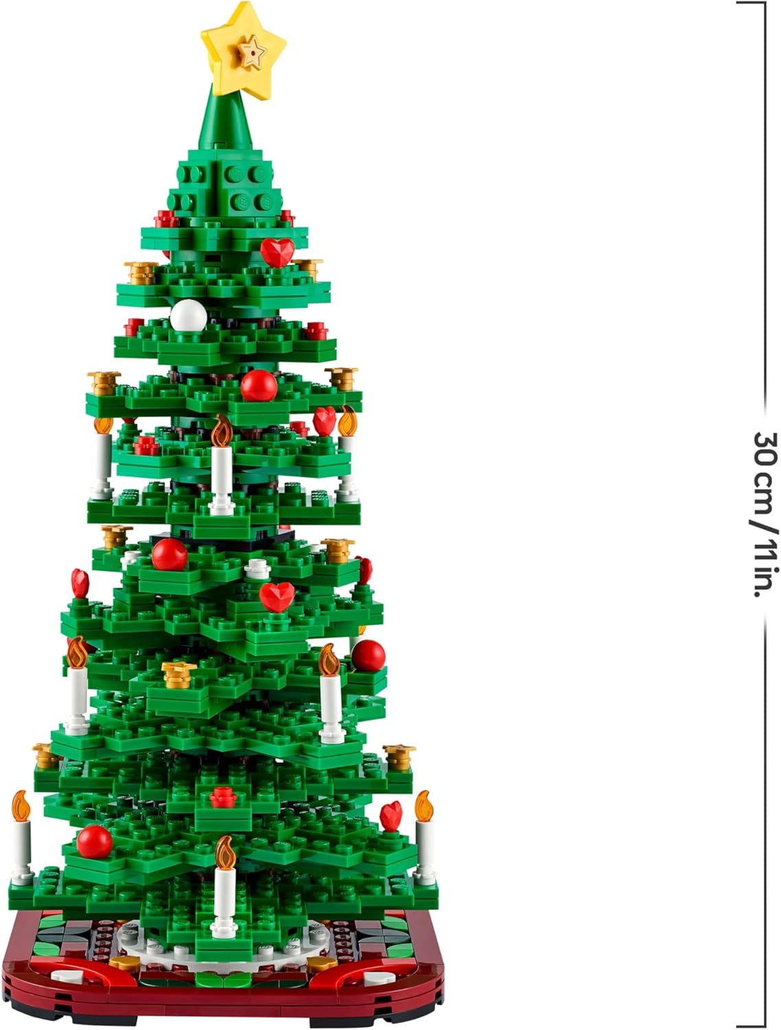 LEGO Árbol De Navidad Juguete De Construcción, Decoración Navideña Para Salón O Dormitorio, Juego Imaginativo, Manualidades En Familia, Regalo Para Niñas Y Niños De 12 Años O Más 40573