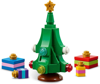 LEGO Camión De Reparto De Papá Noel De Juguete - Maqueta Colorida Para Exponer Con Árbol De Navidad, Regalos Y Adornos Navideños Niños Y Niñas De 8+ Años 40746