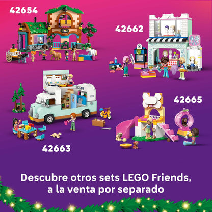 LEGO Friends Calendario De Adviento 2025 Para Niñas De 6+ Años - Juguete Para La Cuenta Atrás De Navidad Con 24 Sorpresas Inc. 5 Mini Muñecas, 5 Figuras De Animales Y Accesorios Adorables 42668